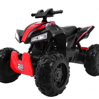 Quad eléctrico 12V para niños, SportRun, Azul, 3-7 años, 4 motores, negro INDA544-RA-S2888